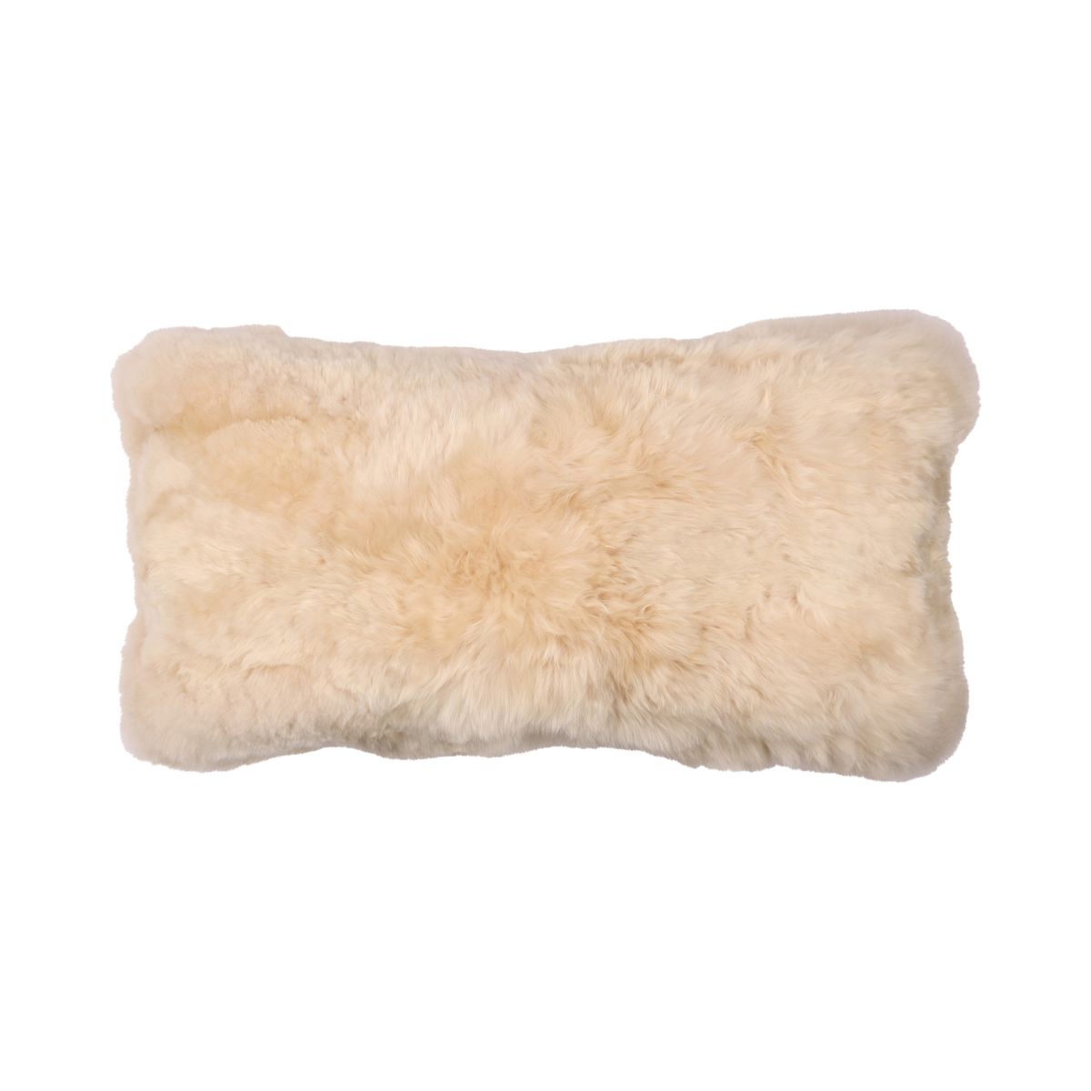 Alpaca Fur Cushion | Double sided | Short Wool