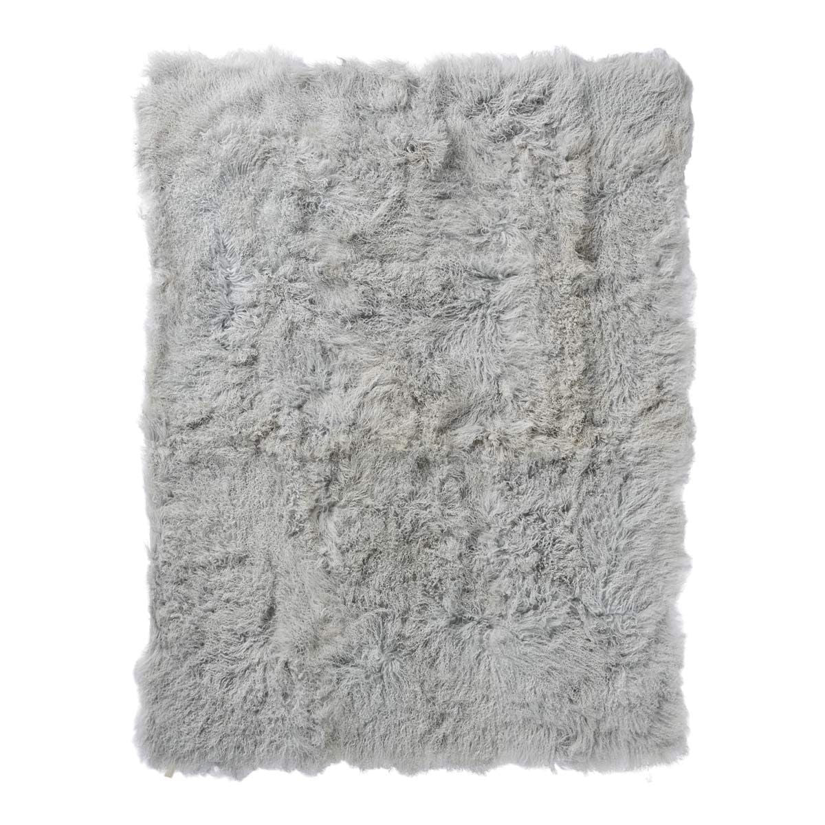 Throw of Curly Sheepskin