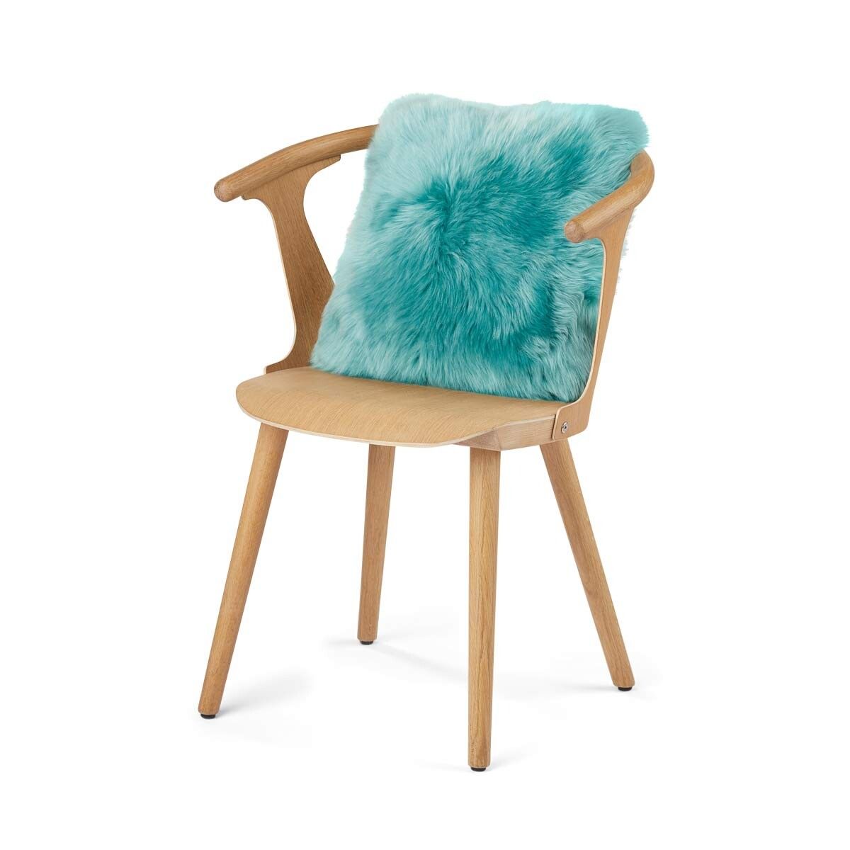 Coussin en peau de mouton | Laine longue | Nouvelle-Zélande | 40x40 cm