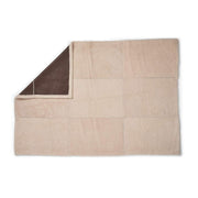 Jeté Addison | Peau de mouton double face | Laine courte