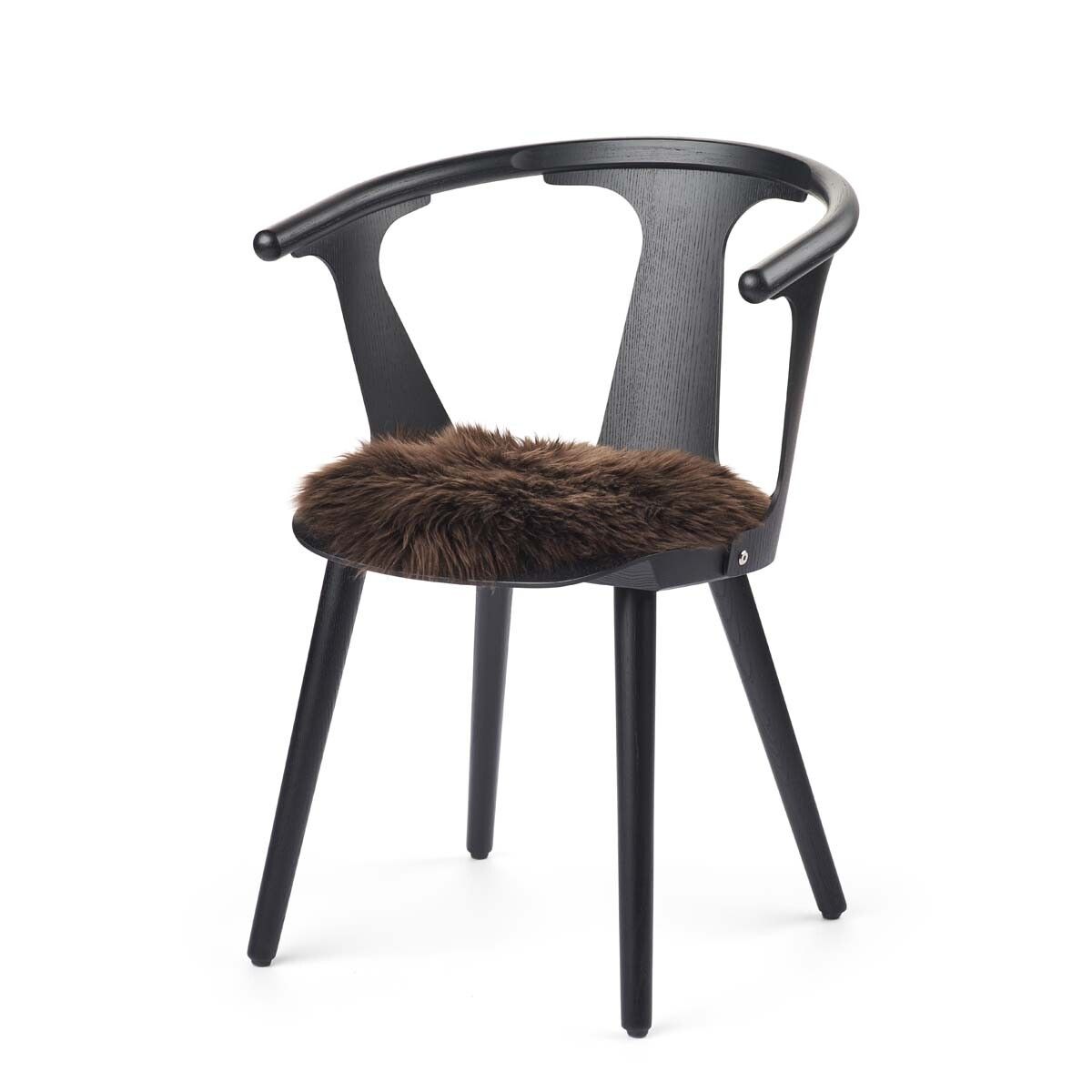 Dessus de siège premium | Laine longue | Nouvelle-Zélande | Ø34 cm