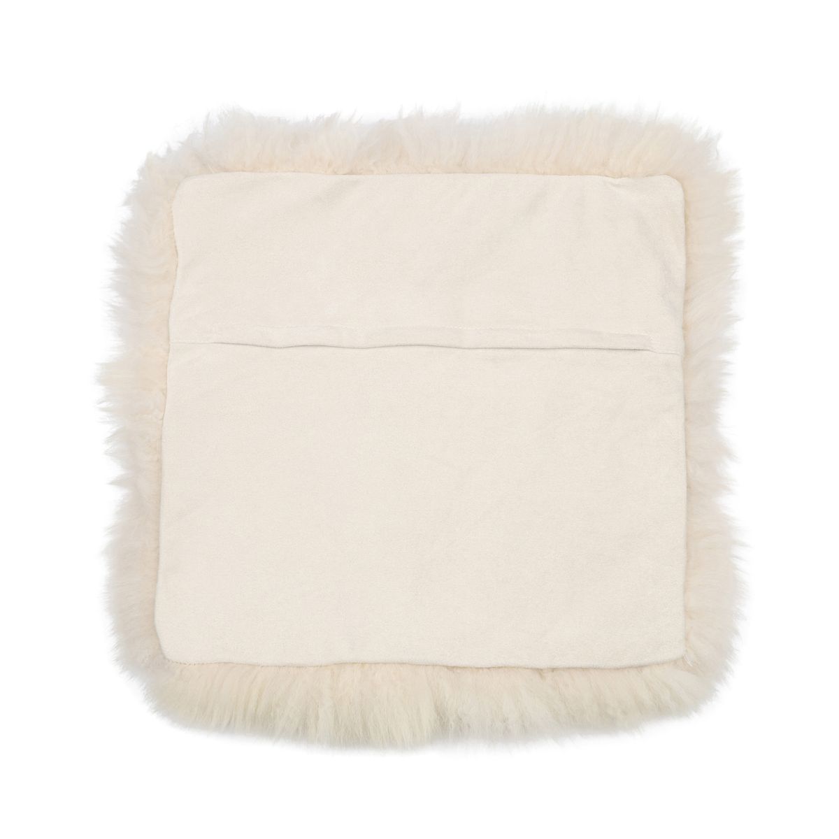 Housse de coussin de siège | Laine longue | Nouvelle-Zélande | 50,5 x 50,5 cm Linge