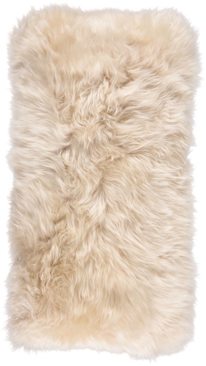 Long-Wool Sheepskin Cushion | 28x56 cm
