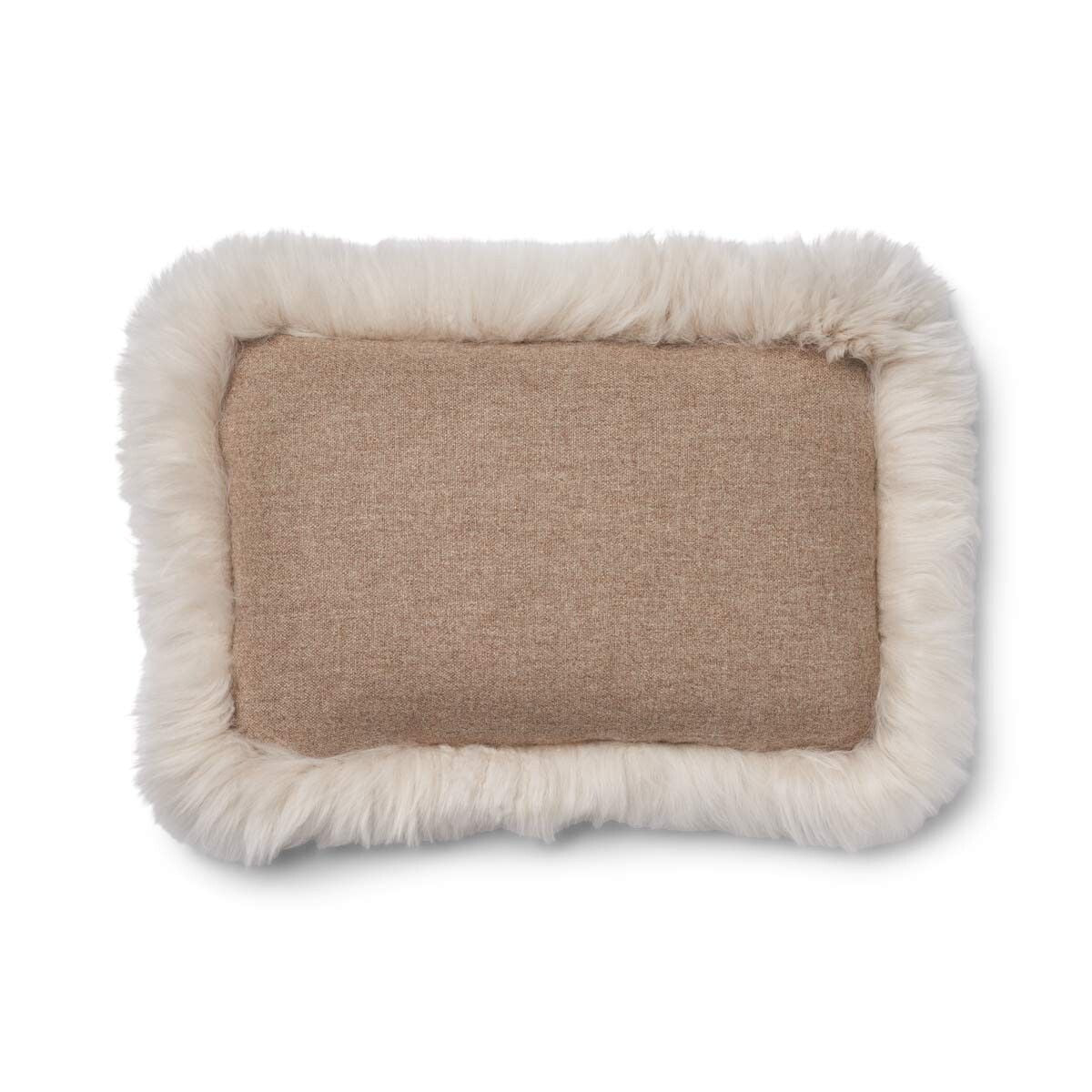 Coussin en laine | LW trim | 52x52 cm | 34x52 cm Beige/Linen