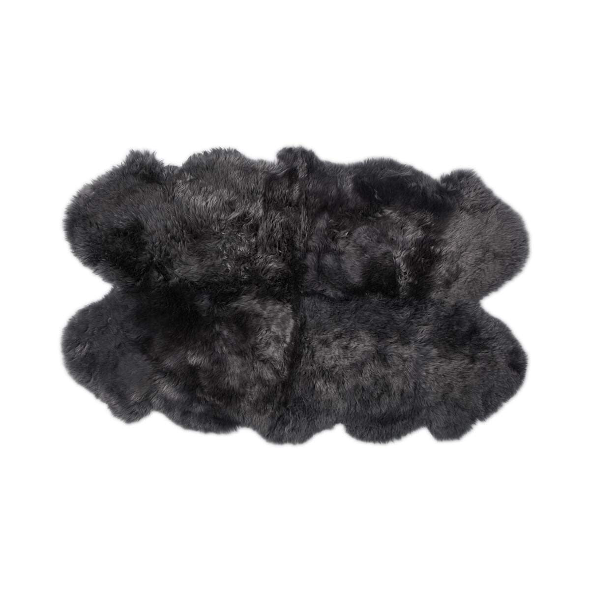 Tapis en peau de mouton mérinos | Laine longue | 170 × 110 cm
