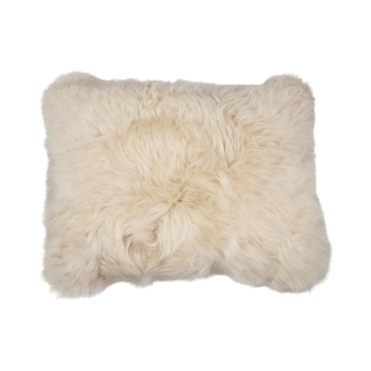 Coussin en peau de mouton | Laine longue | Nouvelle-Zélande | 35x45 cm Linge