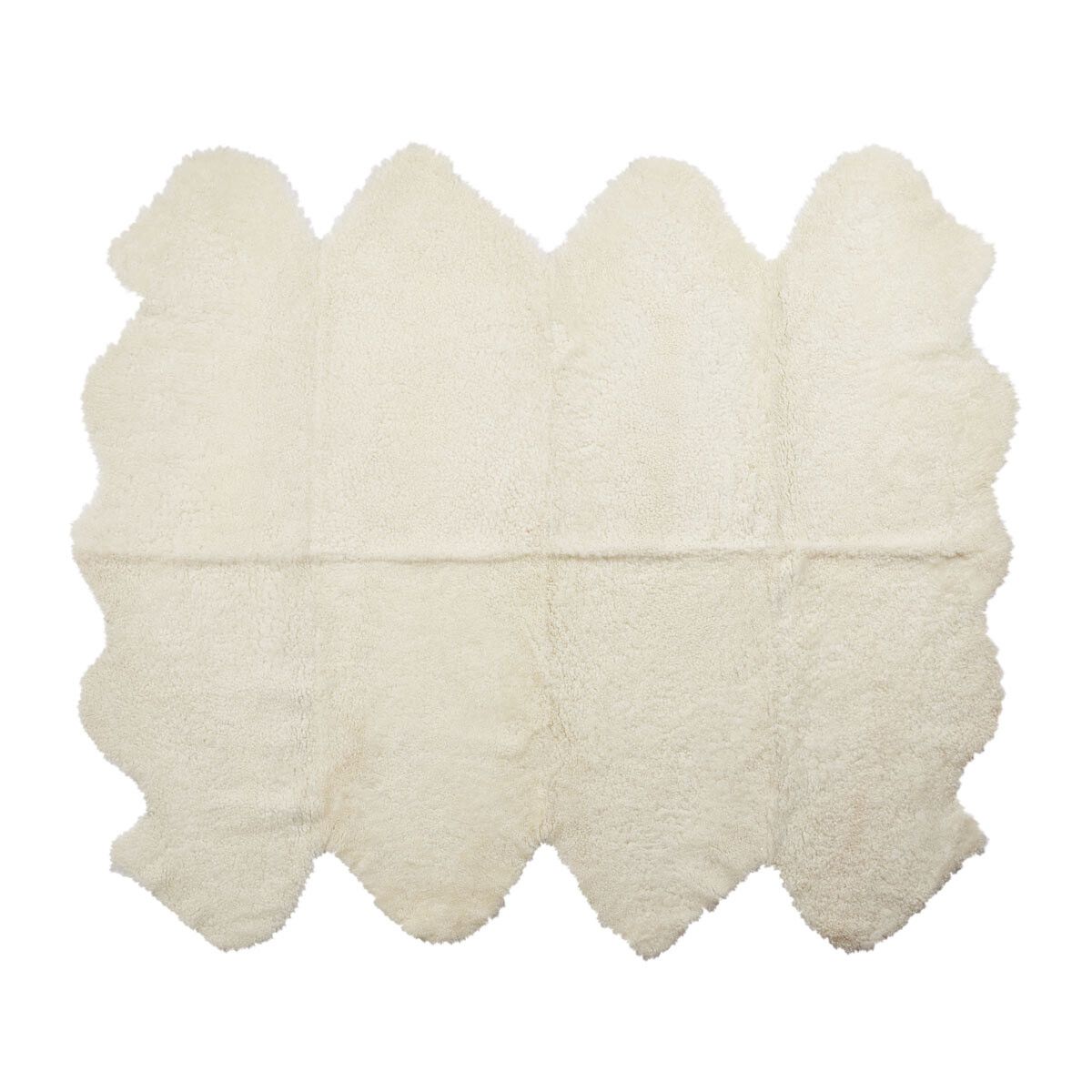 New Zealand Sheepskin | Short Curly Wool | Rug 180x214 cm