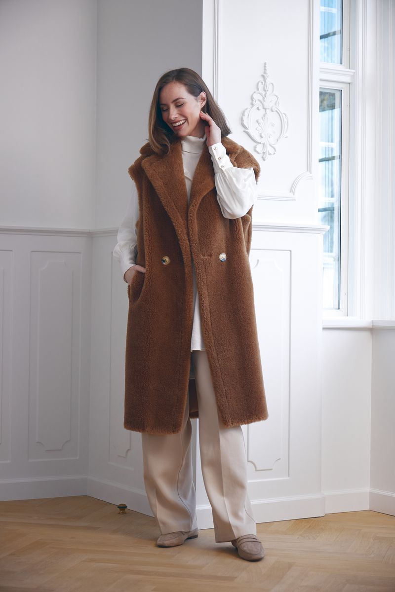 Courtney Vest Teddy Brown