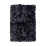 Tapis design en peau de mouton à laine longue