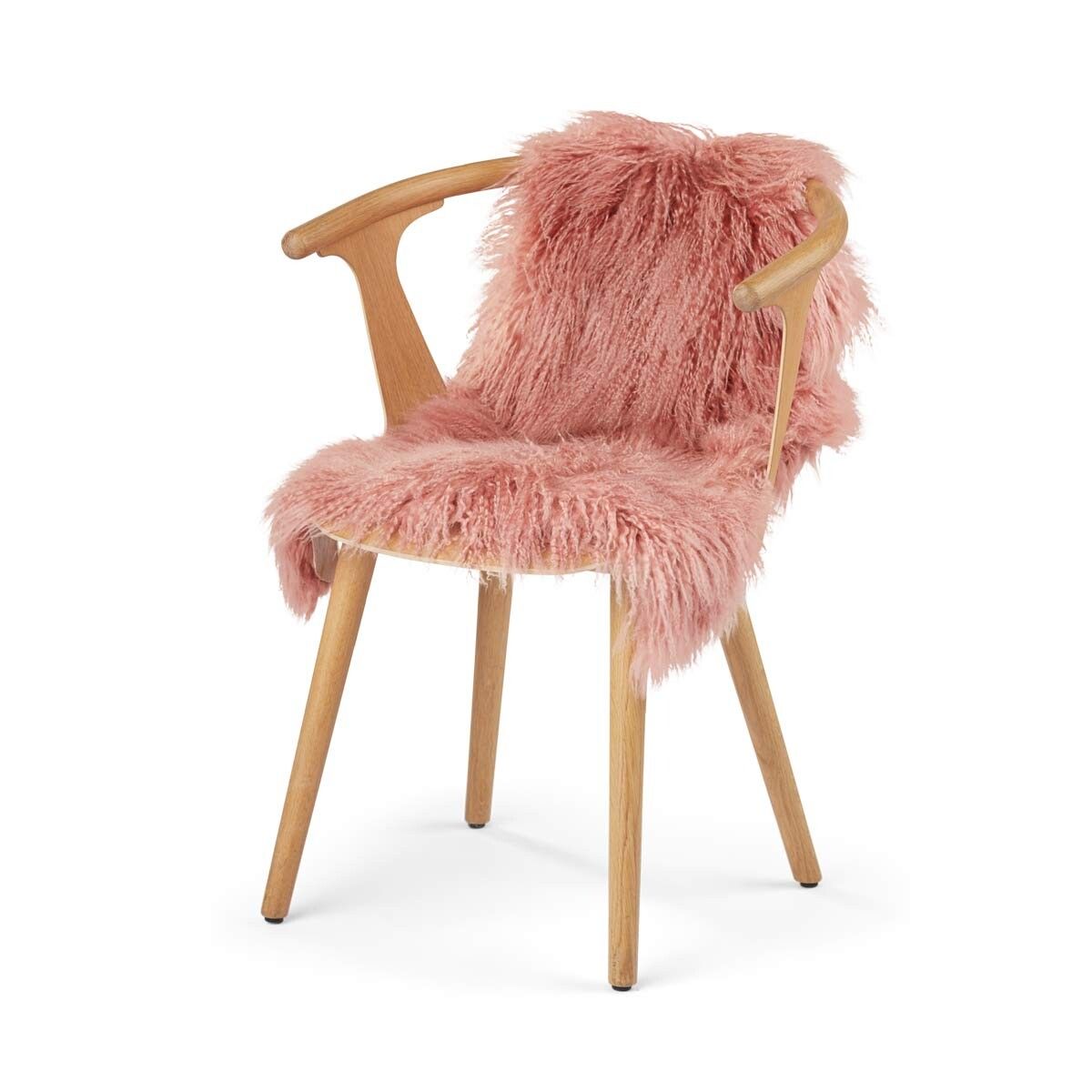 Peau de mouton tibétaine bouclée | 85 × 50 cm