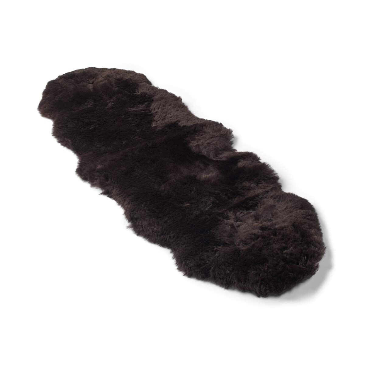 Tapis en peau de mouton mérinos | Laine longue | 170x60 cm