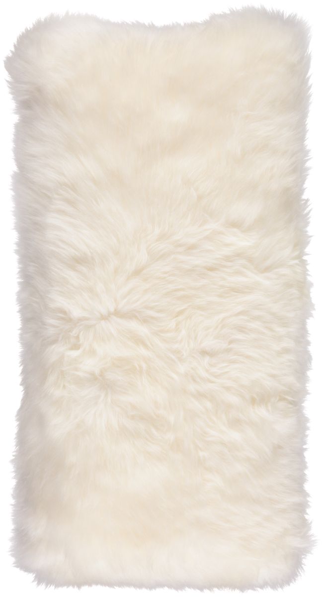 Long-Wool Sheepskin Cushion | 28x56 cm