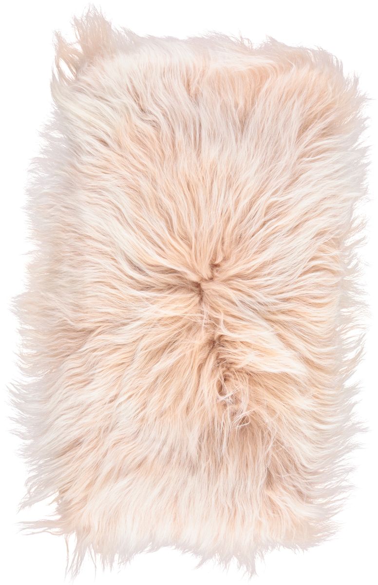 Coussin en cachemire bouclé - 28x56 cm