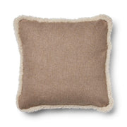 Coussin en laine courte de mouton | garniture SW | 52x52 cm | 34x52 cm