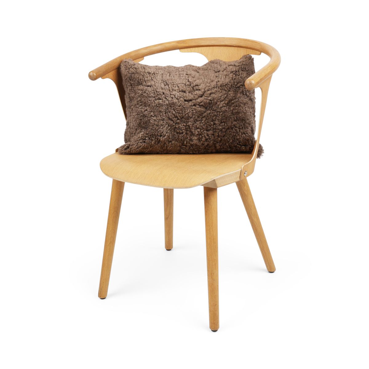 Coussin en peau de mouton | Laine courte | Nouvelle-Zélande | 35x45 cm