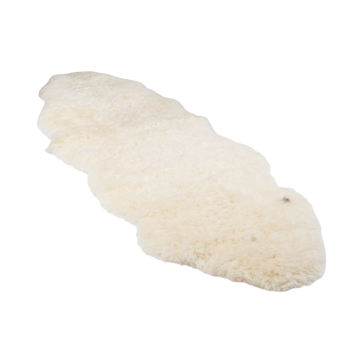 Tapis Double en Peau de Mouton | Islande | Laine Courte | 180x60 cm