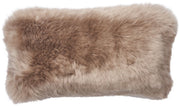 Coussin en peau de mouton longue laine | double face | 41x66 cm