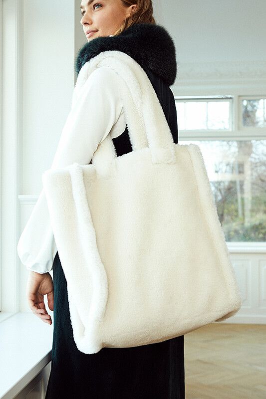 Maxi Glory Shopper White