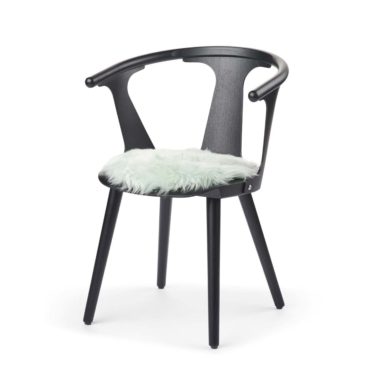 Long Wool Sheepskin Seat Cover | Ø38 cm