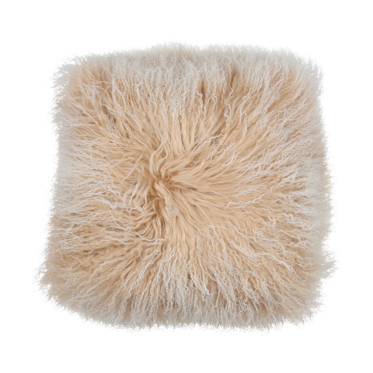 Curly Sheepskin Cushion | Doublesided | 56x56 cm | 40x40 cm