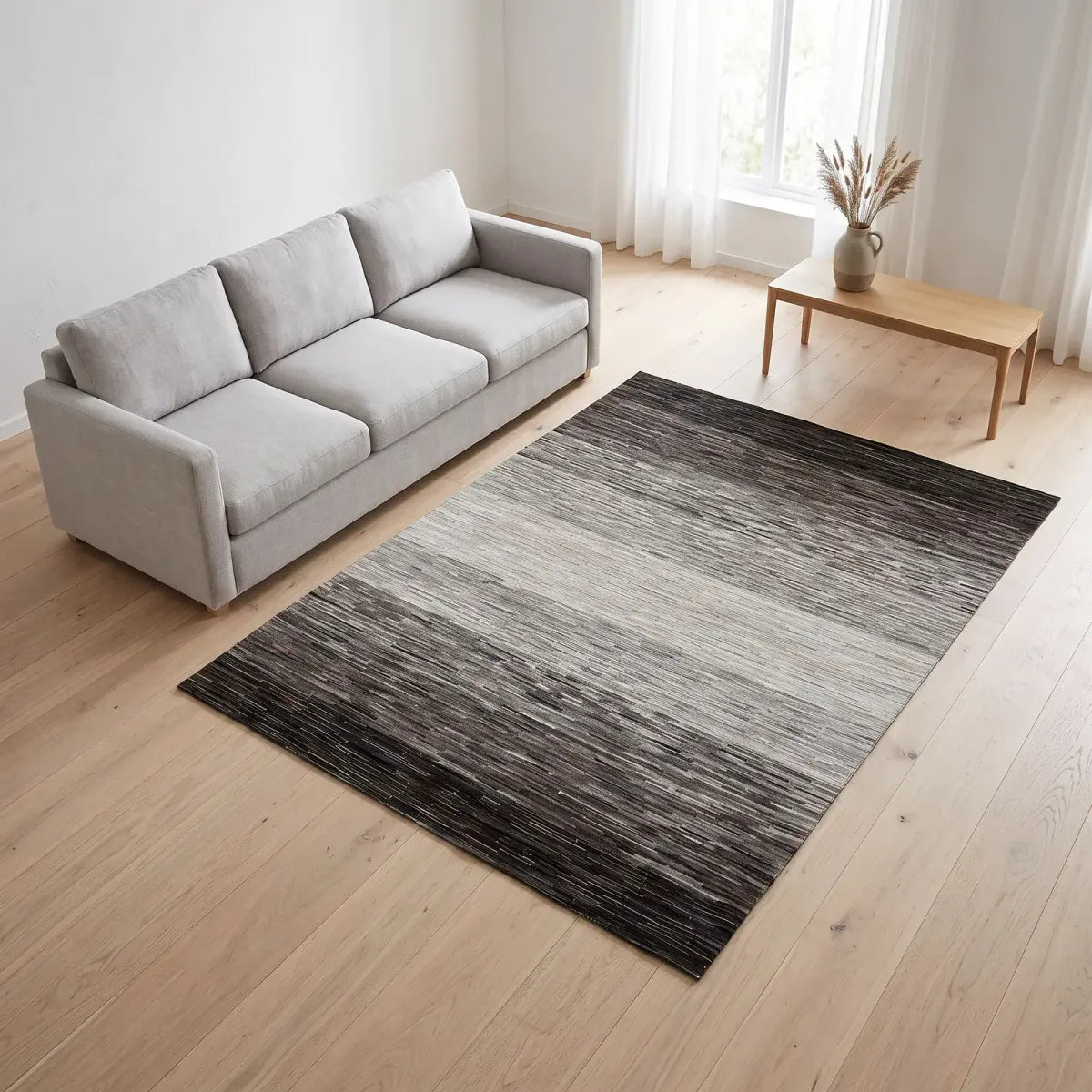 Tapis Design Dégradé en Peau de Vache | Brésil | 200x300 cm | 170x240 cm