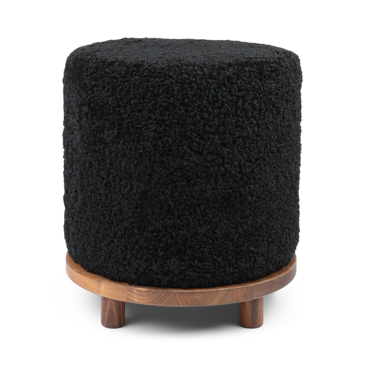 Tabouret Simon | Laine courte