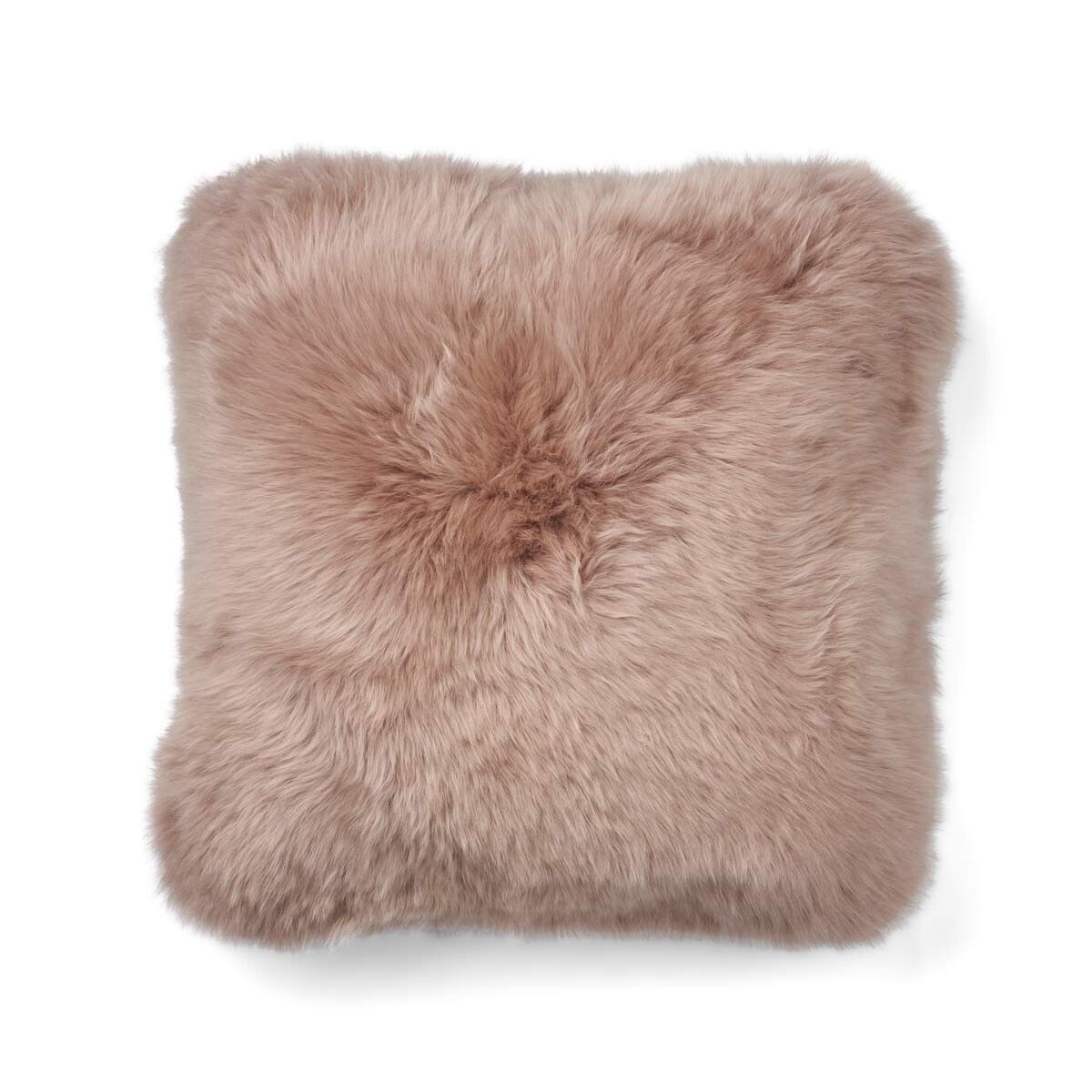 Long-Wool Sheepskin Cushion | Double Sided | 56x56 cm | 40x40 cm