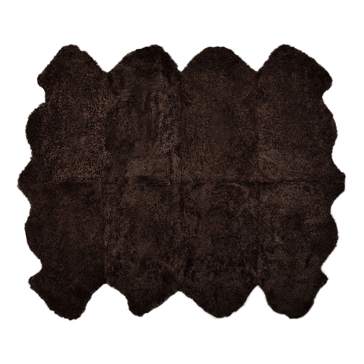 New Zealand Sheepskin | Short Curly Wool | Rug 180x214 cm