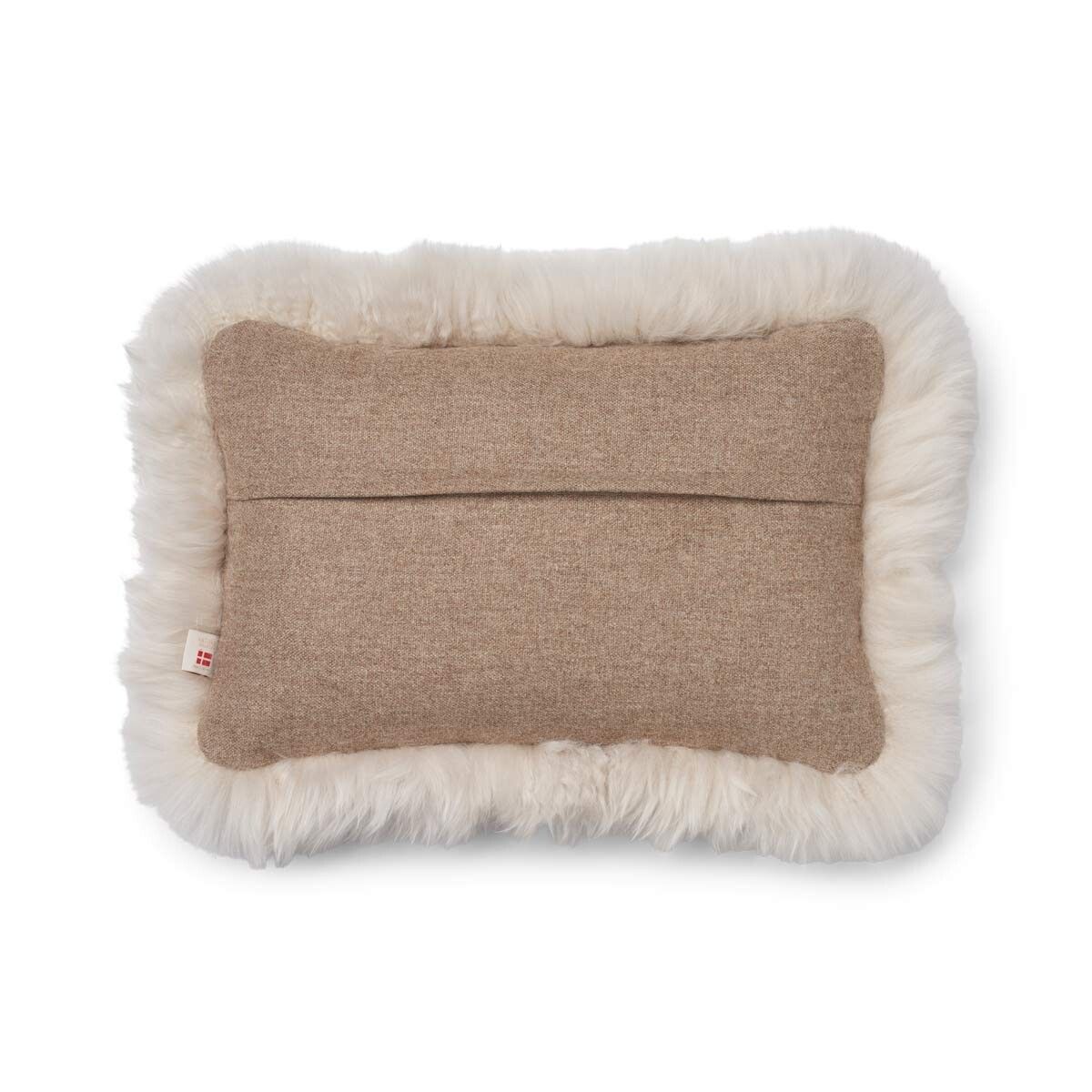 Coussin en laine | LW trim | 52x52 cm | 34x52 cm Beige/Linen