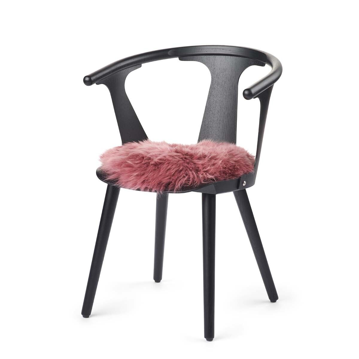 Long Wool Sheepskin Seat Cover | Ø38 cm