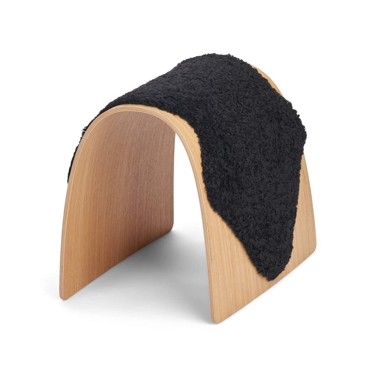 Sheep Stool Cover | Short Wool