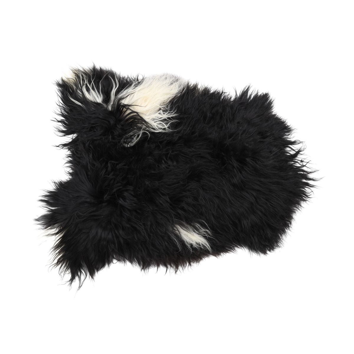 Peau de mouton islandaise | Laine longue | 90 cm Mix blanc