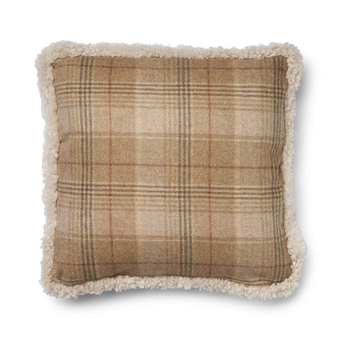 Wool Cushion | Doublesided | SW trim | 52x52 cm