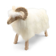 Sculpture de mouton alpin