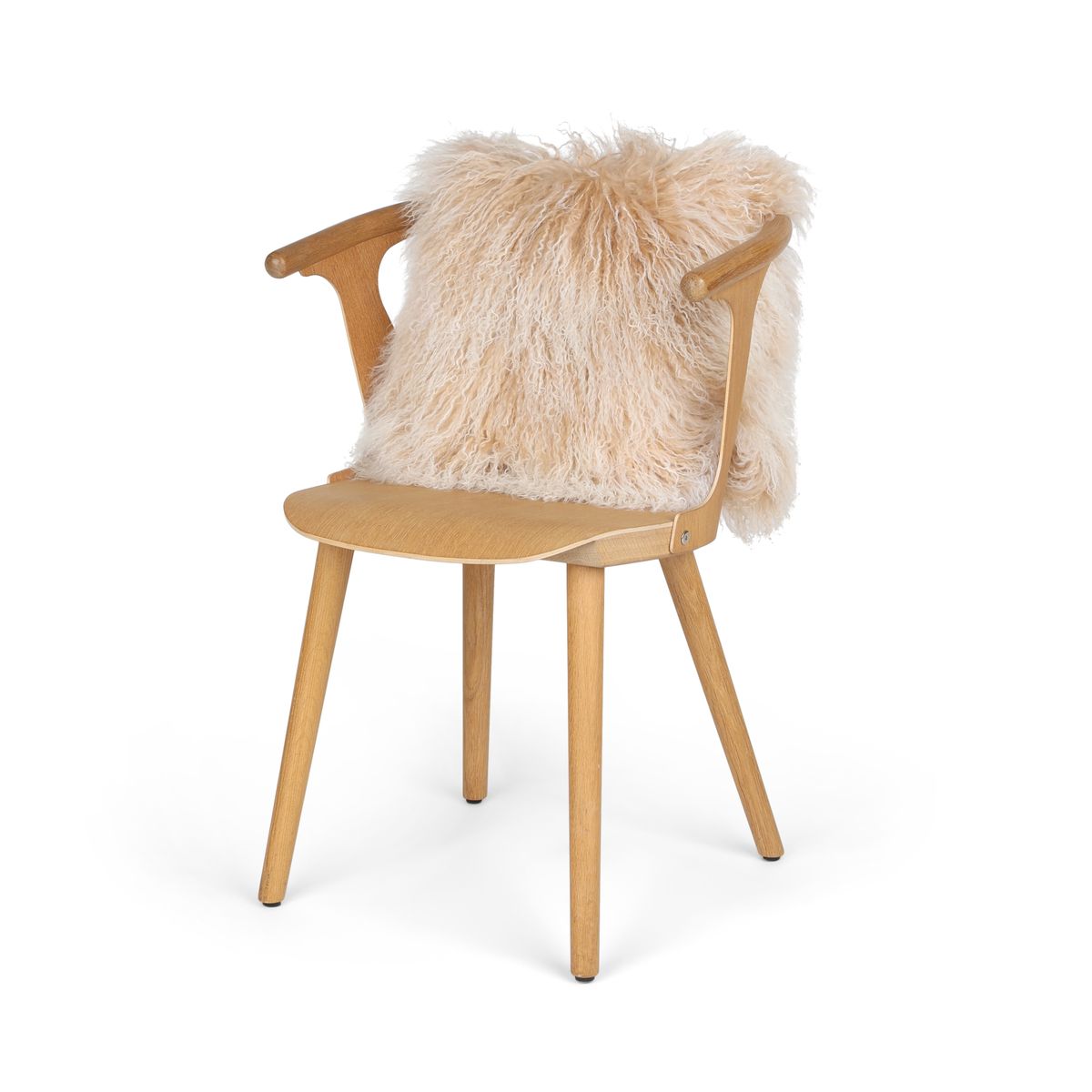 Curly Sheepskin Cushion | Doublesided | 56x56 cm | 40x40 cm