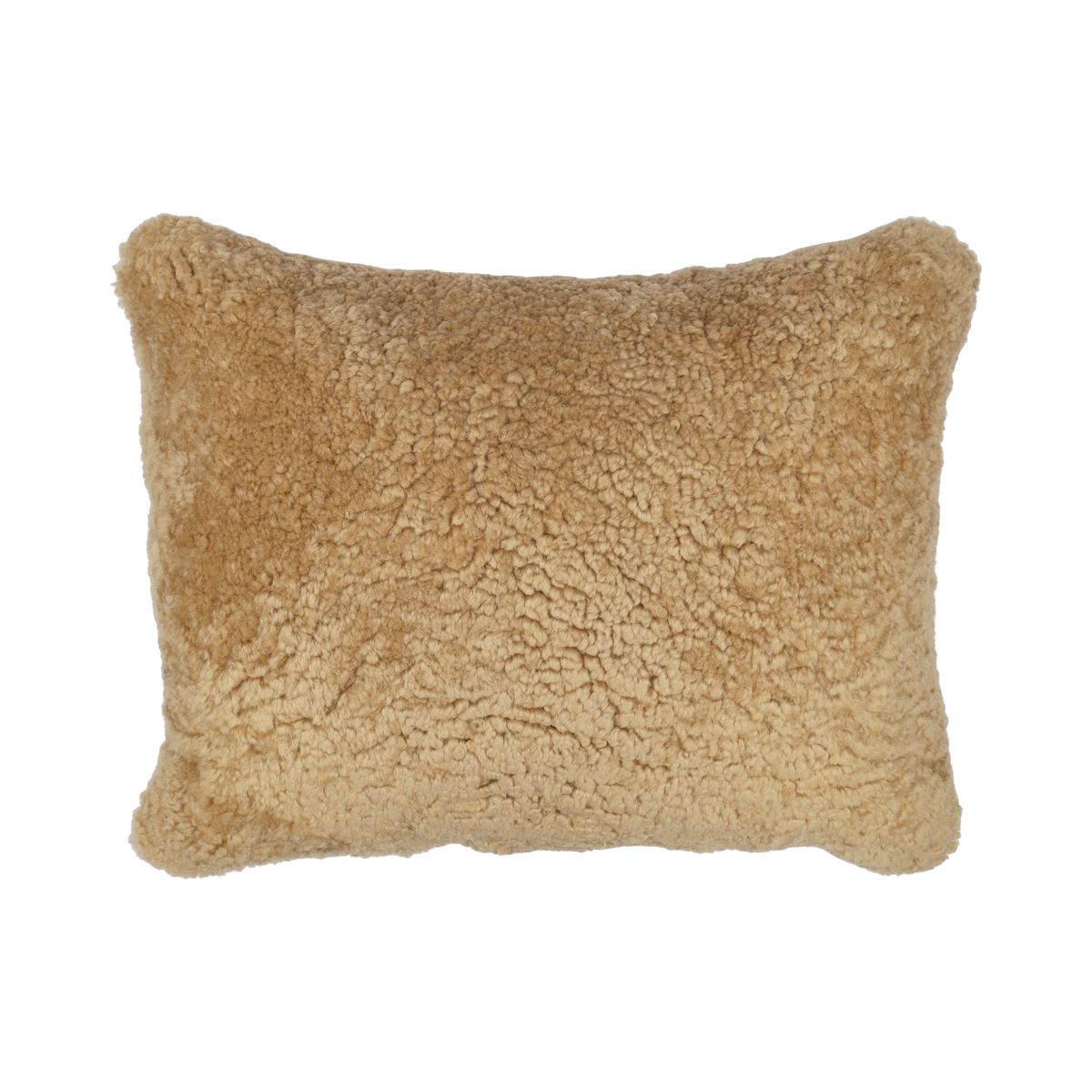 Coussin en peau de mouton | Laine courte | Nouvelle-Zélande | 35x45 cm Miel