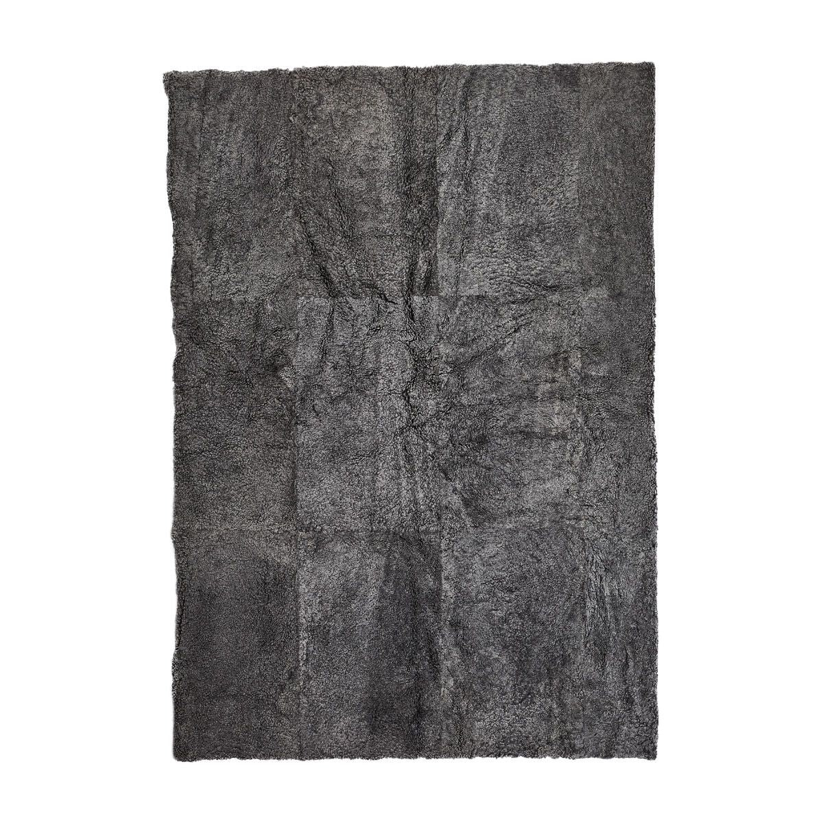 Short Wool Curly Sheepskin Design Rug