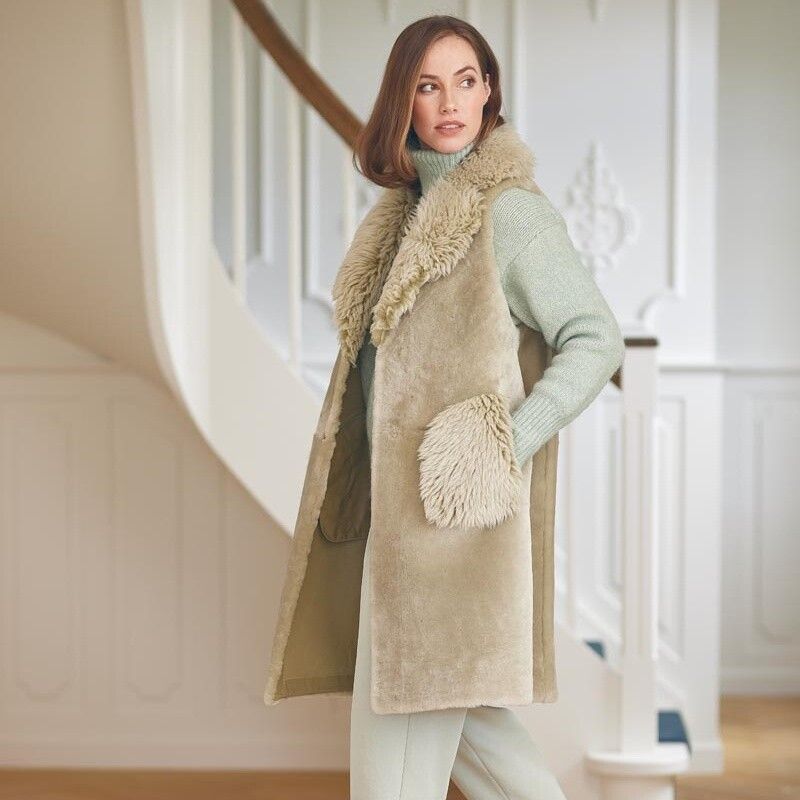 Gilet de l'aube Menthe