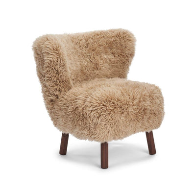 Fauteuil lounge Emily | Laine longue