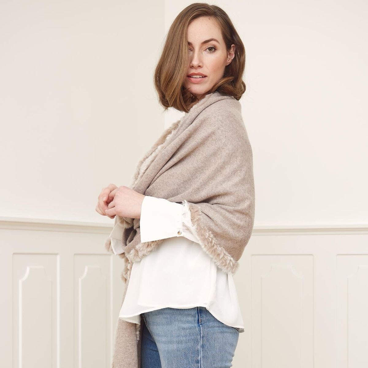 Écharpe Scarlet Noir/Noir