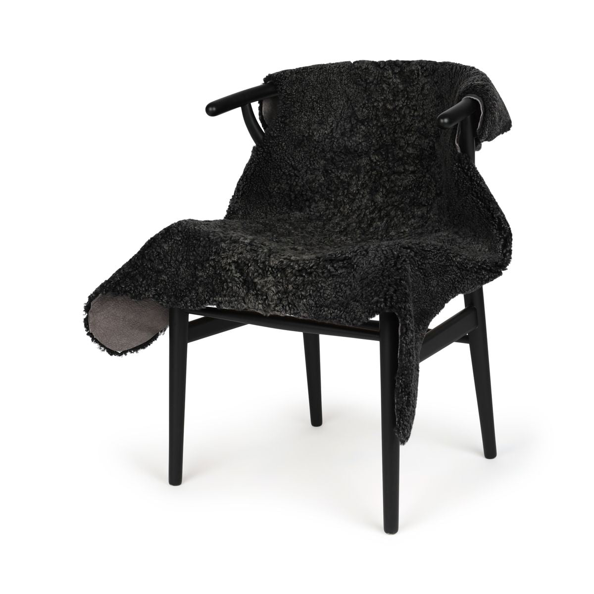 Peau de mouton jumbo | Nouvelle-Zélande | Qualité premium | Laine courte bouclée | 95 cm
