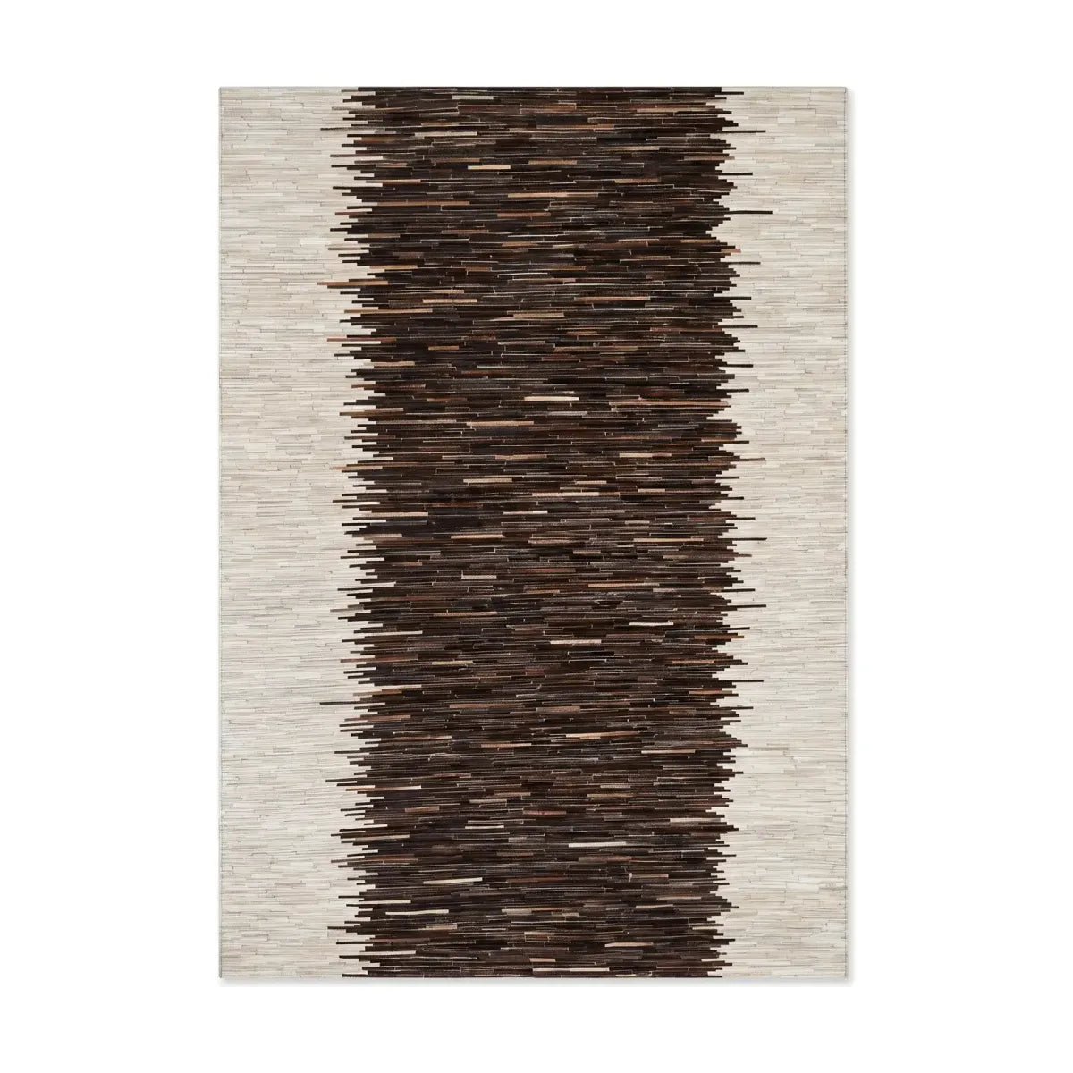 Tapis Design en Peau de Vache | Brésil | Rayures | 200x300 cm | 170x240 cm