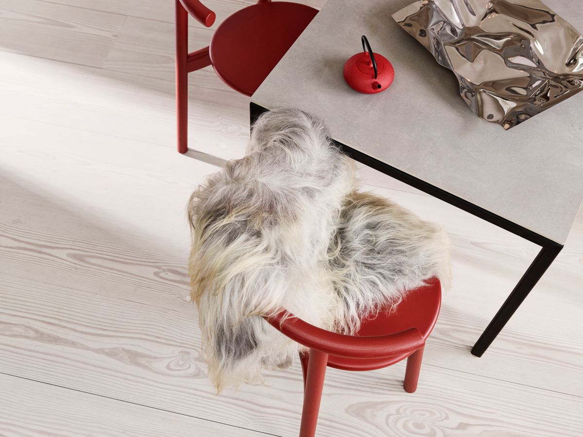 Icelandic Sheepskin | Long Wool | 100-120 cm Natural Grey Light