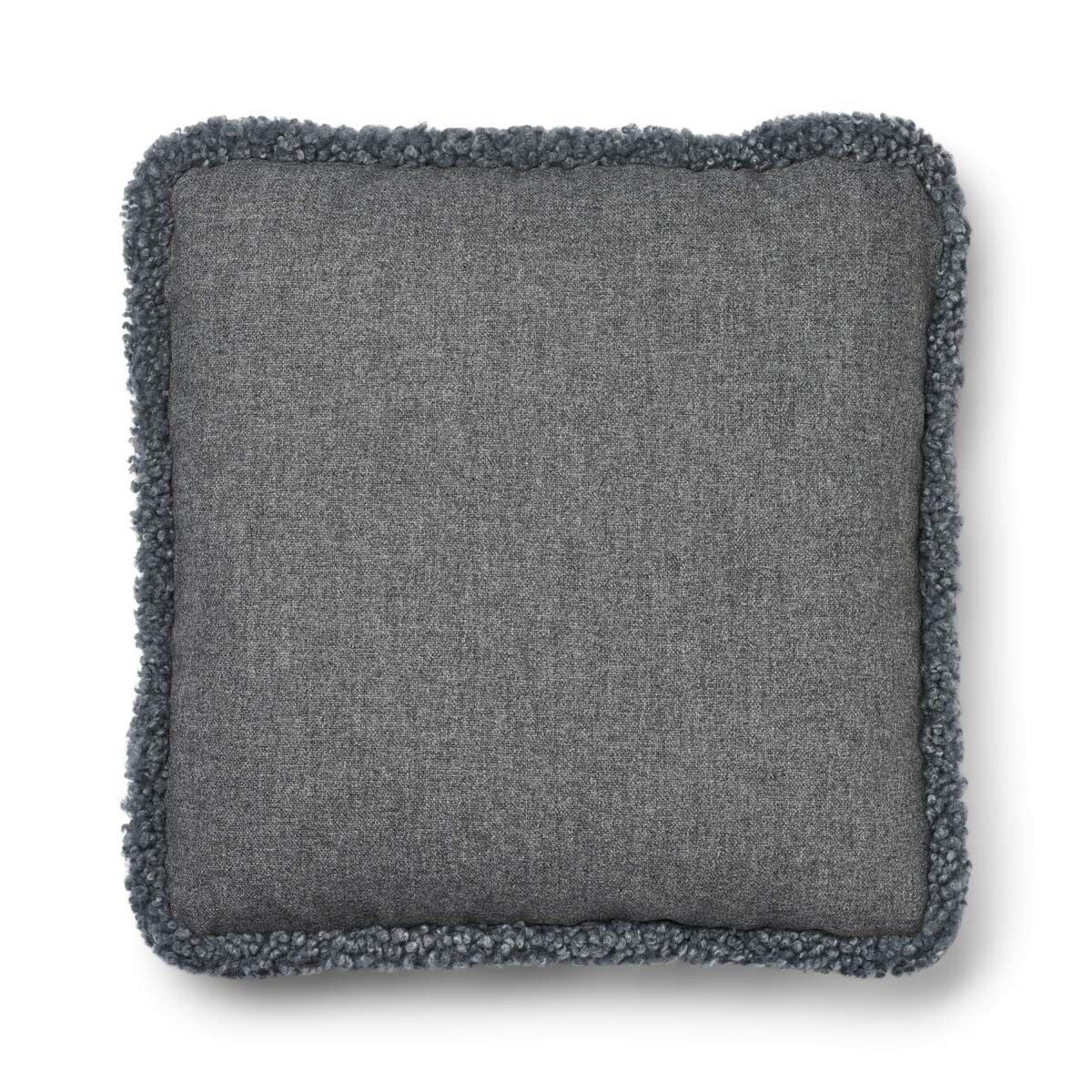 Short-Wool Sheepskin Cushion | SW trim | 52x52 cm