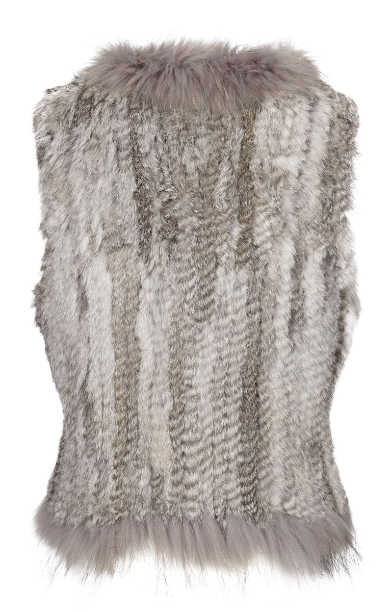Gilet Anna Gris Naturel
