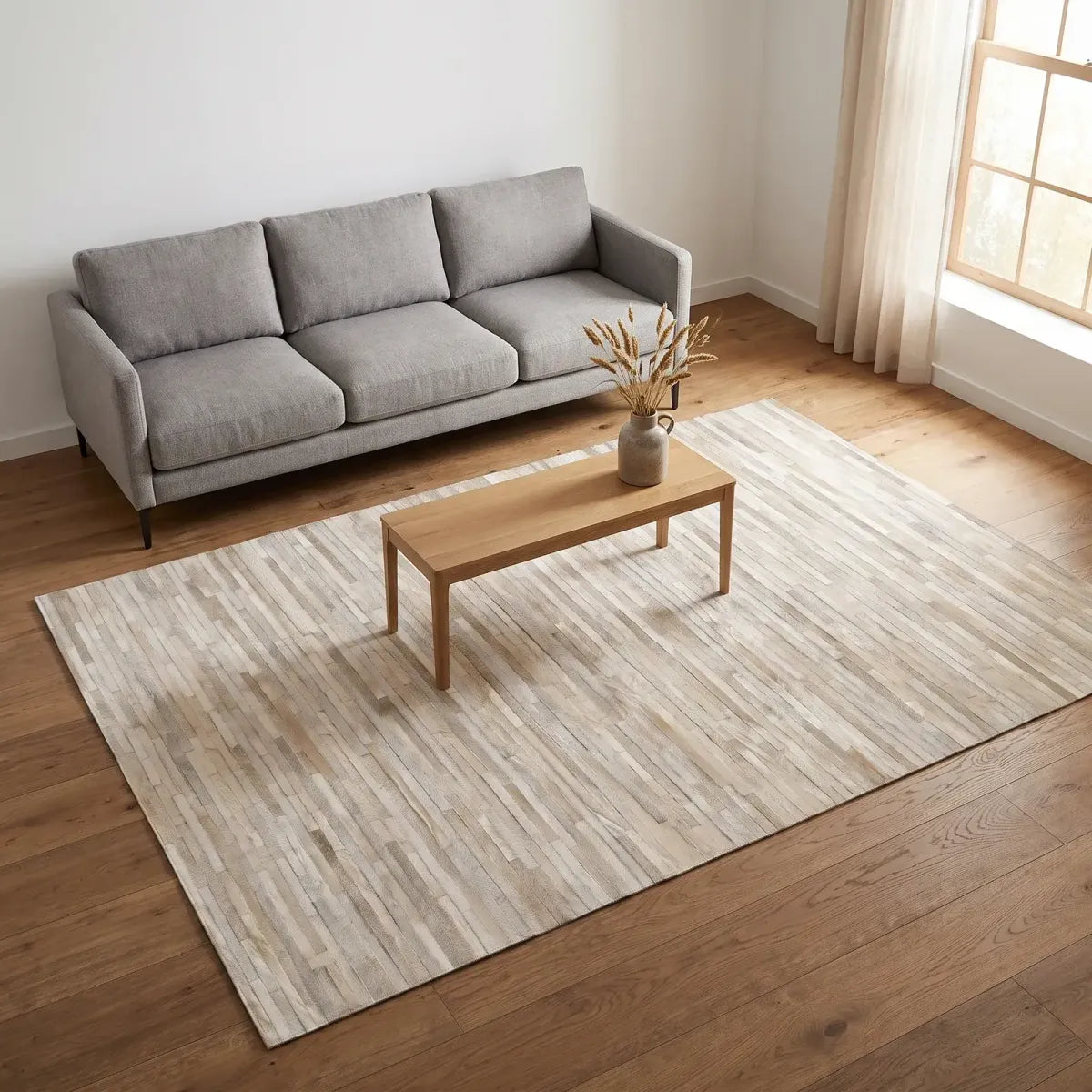 Tapis Design en Peau de Vache | Brésil | 200x300 cm | 170x240 cm