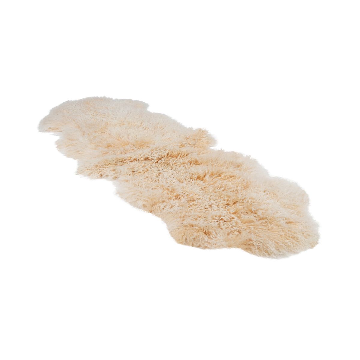 Peau de mouton tibétaine double | 150 × 50 cm