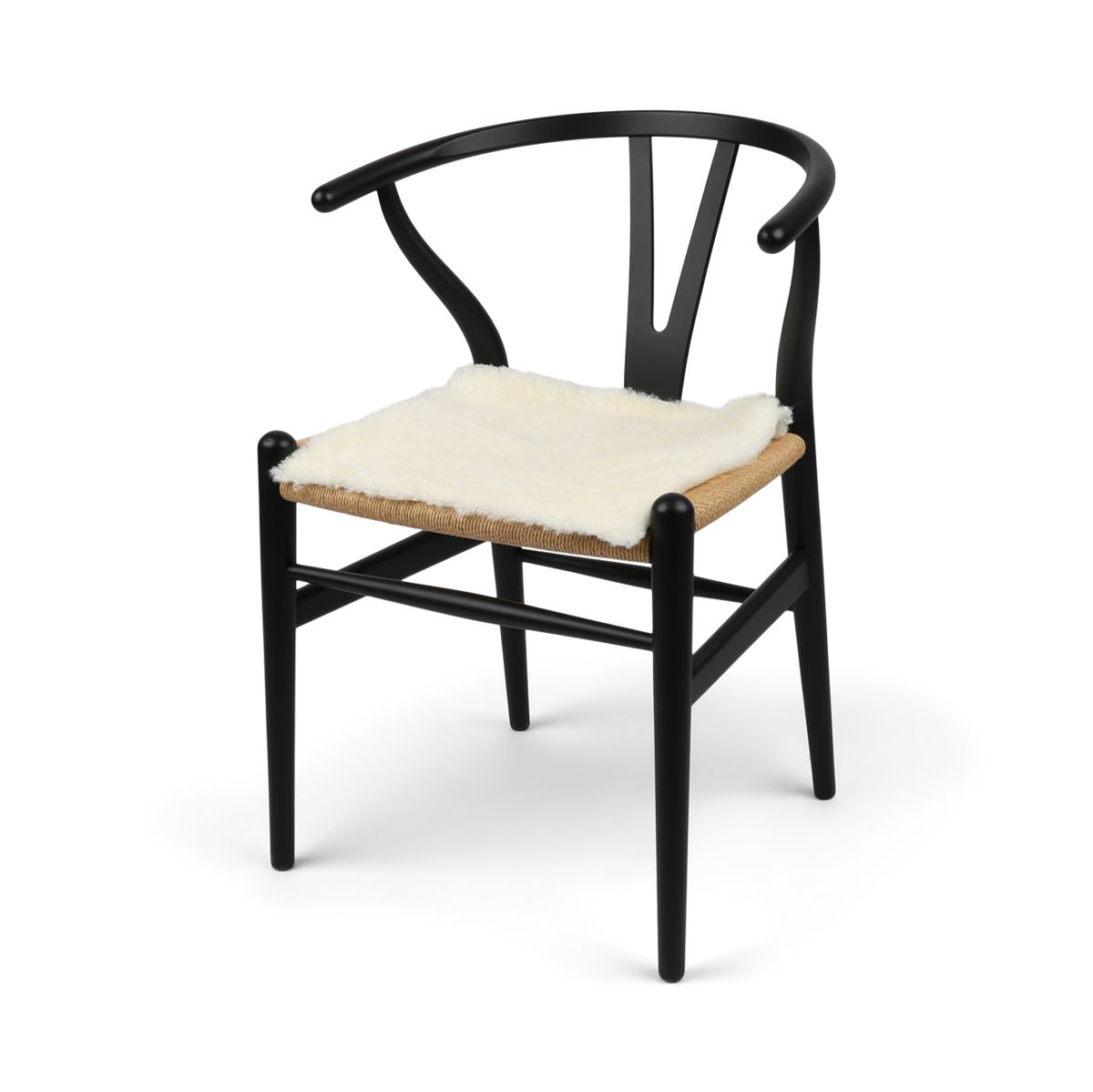 Dessus de siège en laine courte de Nouvelle-Zélande | 40 x 40 cm