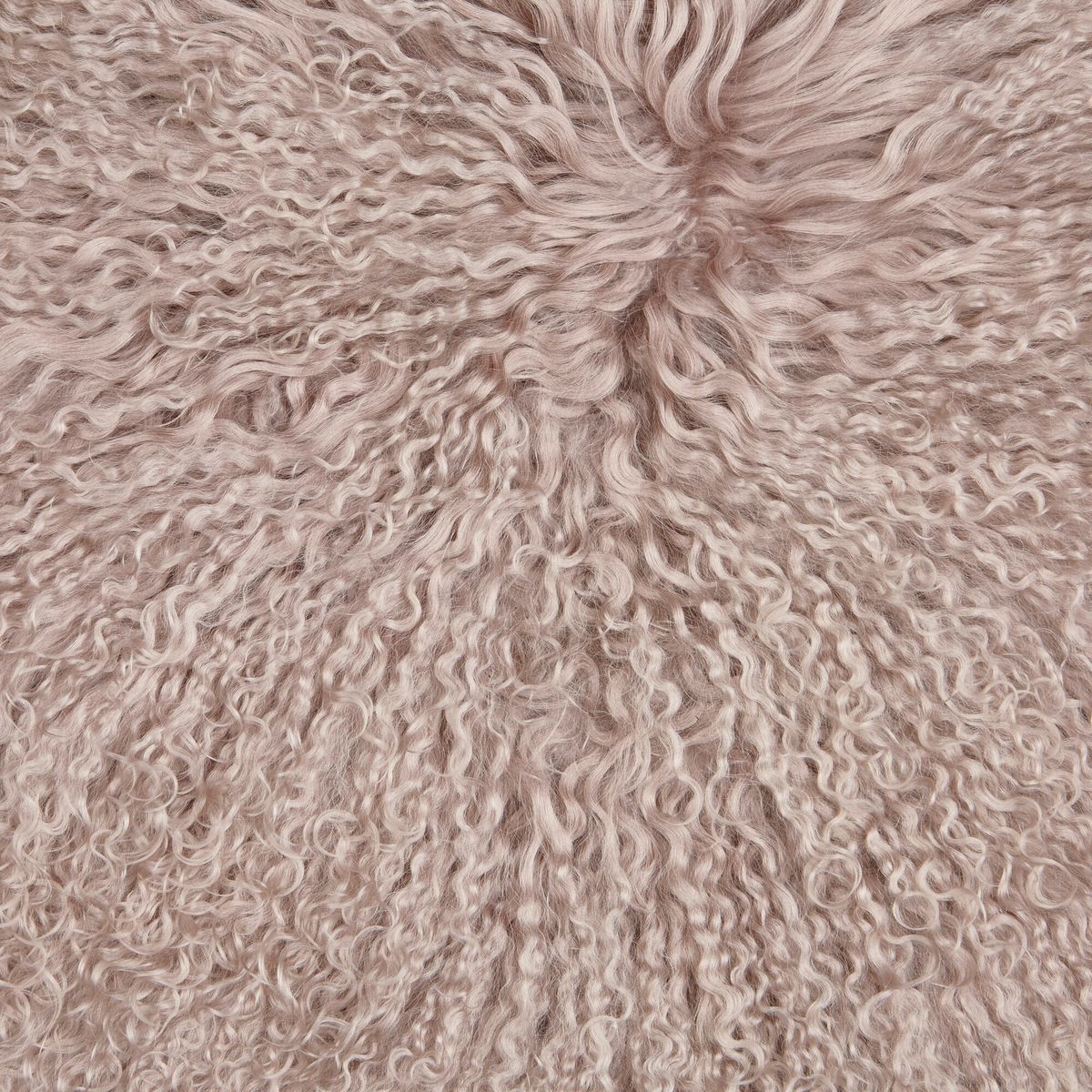 Housse de chaise à bascule en peau de mouton tibétaine