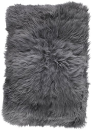 Coussin en peau de mouton longue laine | 40x60 cm